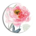 thumbnail image 1 of Vivid Flower Fuchsia Floral 24 inch Glass Round Wall Hanging Sign, 1 of 4
