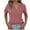 Watermelon Red, variant on Womens Casual Tops Dressy Womens Oversized Tee Shirts Summer Loose Women Blouses for Seniors Women's Short Sleeve Tops Cotton my recent orders