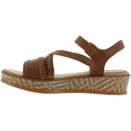 Lucca Lane Kassy Leather Flatform Sandal Women's 653-082