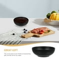 thumbnail image 5 of 3 Pcs Black Frosted Small Bowl Appetizers Restaurant Sauce Bowls Serving Storage Household Rice, 5 of 6