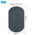 thumbnail image 2 of Kit de Parches Termoadhesivos Uxcell 4 Pcs 7 x 4 pulgadas para Codos Rodillas Terciopelo para Pantalones Camisas Chaquetas Gris Oscuro, 2 of 7