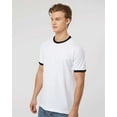 thumbnail image 2 of Tultex Unisex Fine Jersey Ringer T-Shirt, 2 of 5