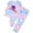 Unicorn, variant on ATAIKU Toddler and Little Girl Pajamas Set Kids Long Sleeve Tee and Pants Mermaid Sleepwear Girls 2-Piece Jammies 5T