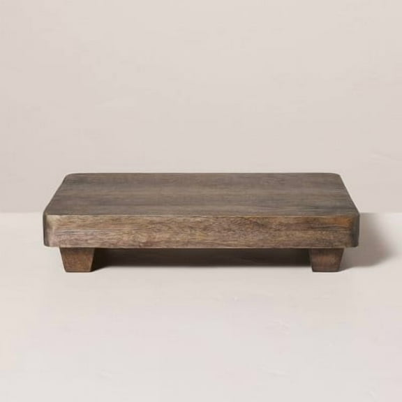 10"x13" Footed Wood Serving Trivet