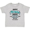 thumbnail image 3 of Inktastic Happy Birthday, Daddy Best Ever in Blue Boys or Girls Baby T-Shirt, 3 of 5
