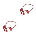 thumbnail image 4 of Auricular Recargable Methold Bluetooth Gancho para la oreja con Cancelación de ruido Rojo 2Conjunto, 4 of 6