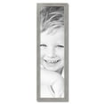 thumbnail image 2 of ArtToFrames 11" x 40" Classic Silver Picture Frame, 11x40 inch Silver Wood Poster Frame (WOM-4926), 2 of 7