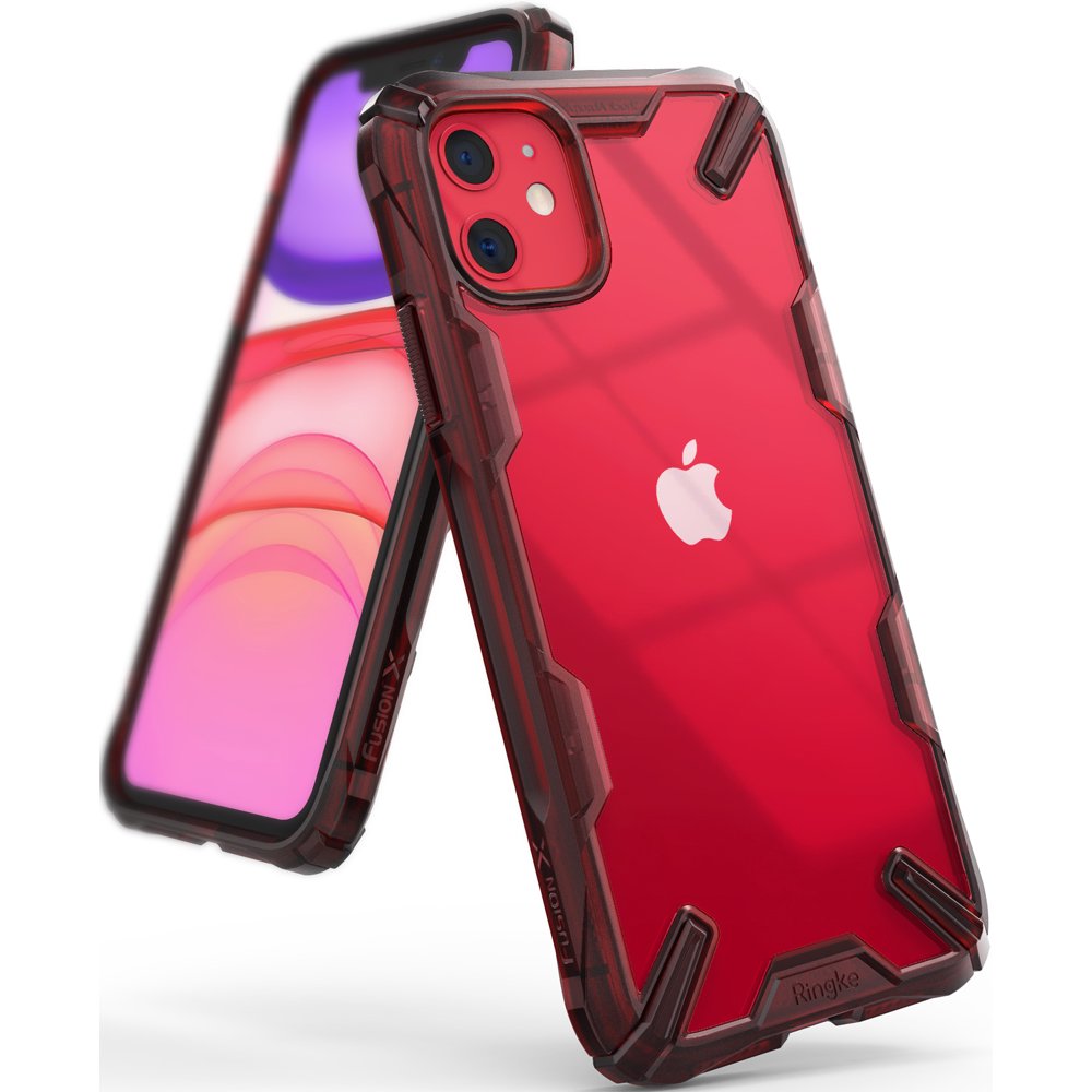 iPhone 11 Case, iPhone 11 Cover, Ringke [FusionX] Ruby Red