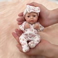 thumbnail image 1 of Muñeca Reborn Mire & Mire, tamaño pequeño de silicona, 18 cm, cuerpo entero, 1 of 6