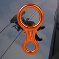 thumbnail image 4 of Sywqhk Figura 8 Anillo de descenso de escalada Equipo de montañismo al aire libre (naranja) Sywqhk Alta Calidad, 4 of 5