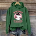 thumbnail image 2 of Cancer Shirts Women In October We Wear Hood Sweatshirt, 2 of 4