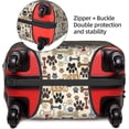 thumbnail image 3 of Dog Bones Paw Protective Luggage Cover â\u201c TSA Approved Suitcase Protector, Personalized Design for Easy Identification, 3 of 6