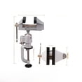 thumbnail image 2 of Universal Aluminum Alloy Multi-Tool Stand with Rotating Table - Ideal for Electric Drills, Mini Hand Drills, Grinding Tools & Angle Grinders (Model C Angle Grinder Bracket) – Durable, Versatile, 2 of 6