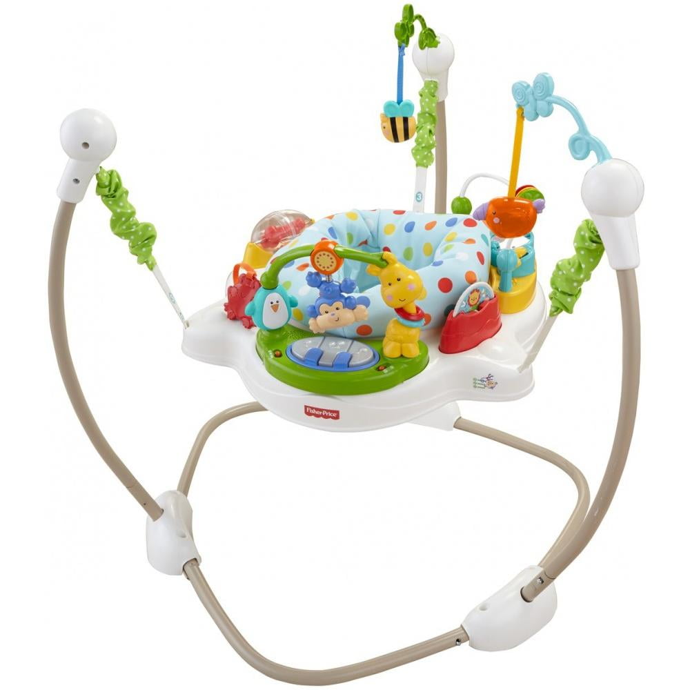 Fisher Price Zoo Party Jumperoo Baby Jumper Walker Bouncer Activity