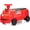 Red, variant on 2 Seater 12V Ride on Train Trackless, Licensed by CHUGGINGTON Train, Electric Car w/Height-Adjustable Seat, Under Seat Storage, Light, Hork, Christmas Theme Gift 37+Months Red, No Carriage