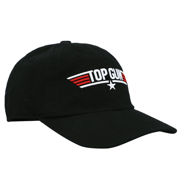 Gun Black Snapback Top Hat Logo