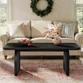 thumbnail image 5 of Tribesigns Rectangle Coffee Table, 47-Inch Wood Rectangular Living Room Table, 5 of 8