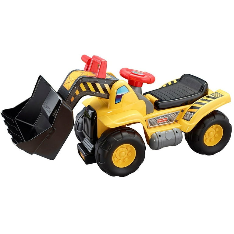 Fisher price ride on sale on digger