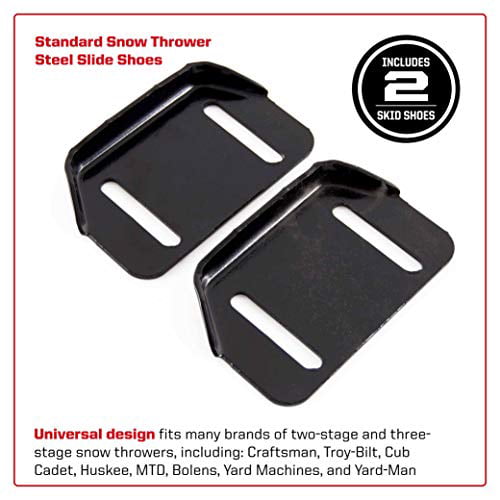 MTD 784-5580 Snowblower/Snow thrower skid/shoe Poly replacement REVERSIBLE 
