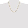 thumbnail image 6 of Diamond2Deal 10K Yellow Gold 2.5mm Silky Herringbone Chain Necklace for Women 20", 6 of 6