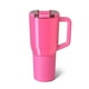 thumbnail image 1 of Taza de café BrüMate Müv de 1 litro con aislamiento, asa y tapa, color rosa neón, 1 of 8