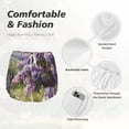 thumbnail image 4 of Salouo Lilacs Teapot Scenic Painting Print Women's 2 in 1 Running Shorts Double-Layer Shorts Athletic Workout Gym Yoga Shorts Running Shorts for Women-Medium, 4 of 7