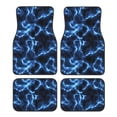 thumbnail image 1 of Balery Blue Lightning Juego de 4 Alfombrillas para Auto, Revestimientos de Caucho Resistente, Diseño Antideslizante, 1 of 7