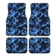thumbnail image 1 of Fotbe Blue Lightning Juego de 4 Tapetes para Auto con Estampado – Alfombrillas de Goma Reforzada, Diseño Antideslizante, Protección para Todo el Año – Vehículos, Autos, Camionetas y SUVs, 1 of 7