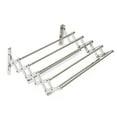 thumbnail image 4 of CNCEST Clothes Drying Rack Wall Mounted Folding Laundry Holder Shelf Dryer Hanger, 4 of 9