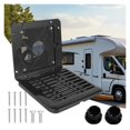 thumbnail image 2 of RV Air Vent Fan RV Ventilation Fan Side Mount 12V Refrigerator Heat Dissipation High Efficiency, 2 of 7