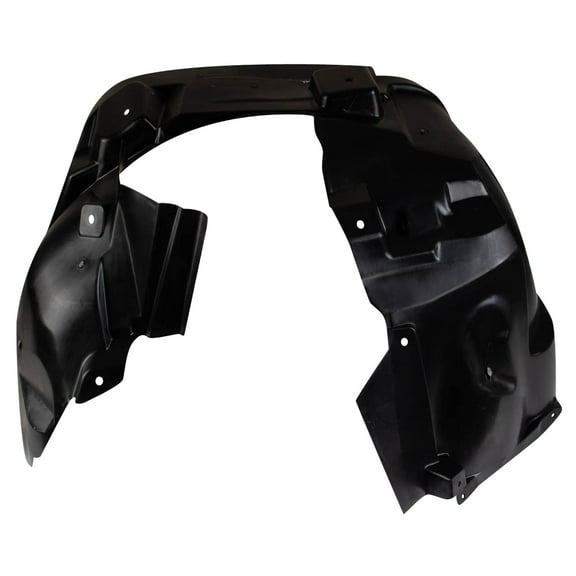 TRQ Left Inner Fender Liner Black Drivers Side Fits Select 2017-2022 Jeep Compass CH1248189