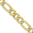 thumbnail image 3 of 10K Yellow Gold 10mm Light Concave Figaro Chain 22 Inch, 3 of 3