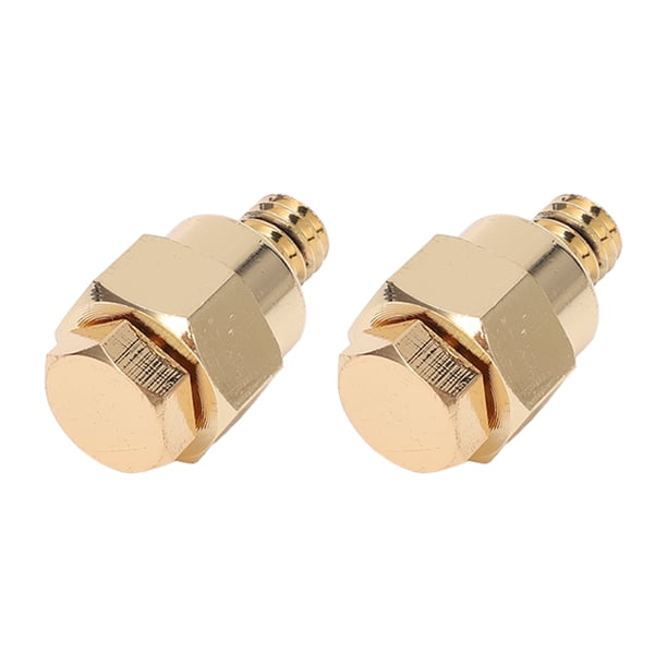 Adaptador de batería de poste lateral, terminal lateral lateral de la batería terminal pesado 2pcs 3/8 pulgadas de rosca resistente a la resistencia a la resistencia por
