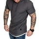 thumbnail image 1 of Camiseta con capucha para hombre, camiseta informal de manga corta con capucha, camisetas de color para hombre, 1 of 5