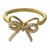 Olilia Gold Wrap Adjustable Statement Ring For Women Teen Girls Trendy Cute Rhinestone Diamond Cubic Zirconia Open Stackable Ring Prom Bridal Wedding Finger Jewelry Gift for Girls Womens