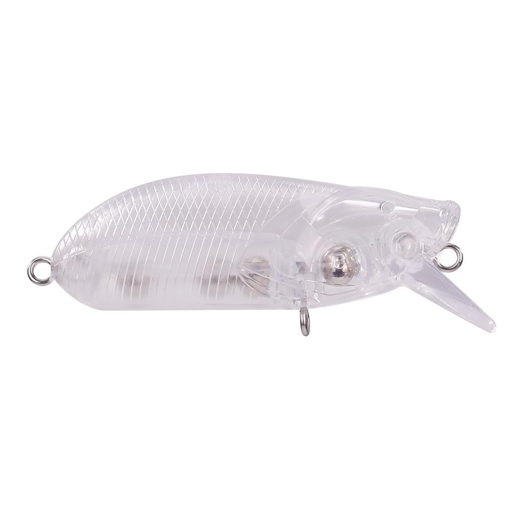 unpainted fishing lures