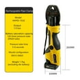 thumbnail image 3 of Portable Charging Hydraulic Clamp Mini Electric Crimping Pliers Copper And Aluminum Power Cable Tool Automatic Reset ,Durable Material, 3 of 7