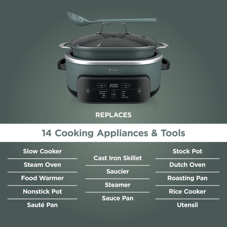 Ninja 8-in-1 PossibleCooker Plus 7.5 Qt Multi-Cooker, Slow Cooker