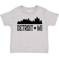 thumbnail image 3 of Inktastic Detroit Michigan City Skyline Boys or Girls Toddler T-Shirt, 3 of 5