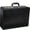 Black, variant on Homestock Seaside Style Large Expandable Faux Leather Attach Case Executive Business Case Featuring Ample Storage And Distinctive Matte Finish, 17.75" L X 12.88" H X 5.5" W-Color:Black