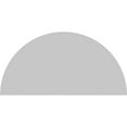 thumbnail image 5 of Ekena Millwork 74"W x 37"H x 2"P Half Round 4 Spoke Architectural Grade PVC Pediment, 5 of 7