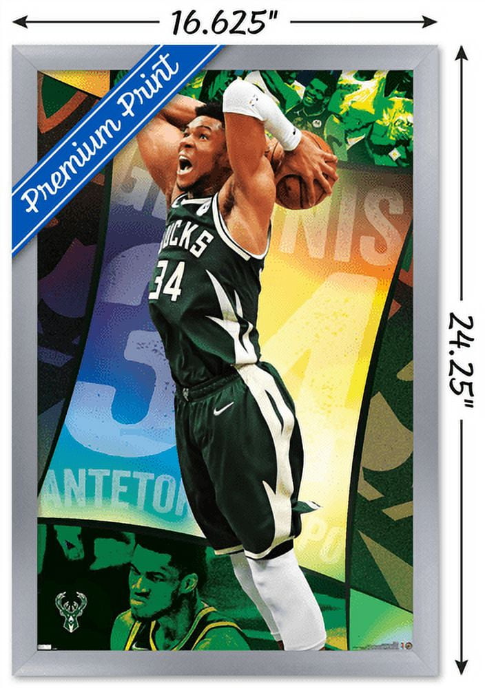 Milwaukee Bucks 2021 NBA Champions - Giannis Antetokounmpo Canvas Painting  — ZANE