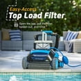 thumbnail image 2 of Dolphin (2025 Model) E10 Robotic Pool Vacuum Cleaner All Pools up to 30 FT - Scrubber Brush Easy Top Load Filters, 2 of 7