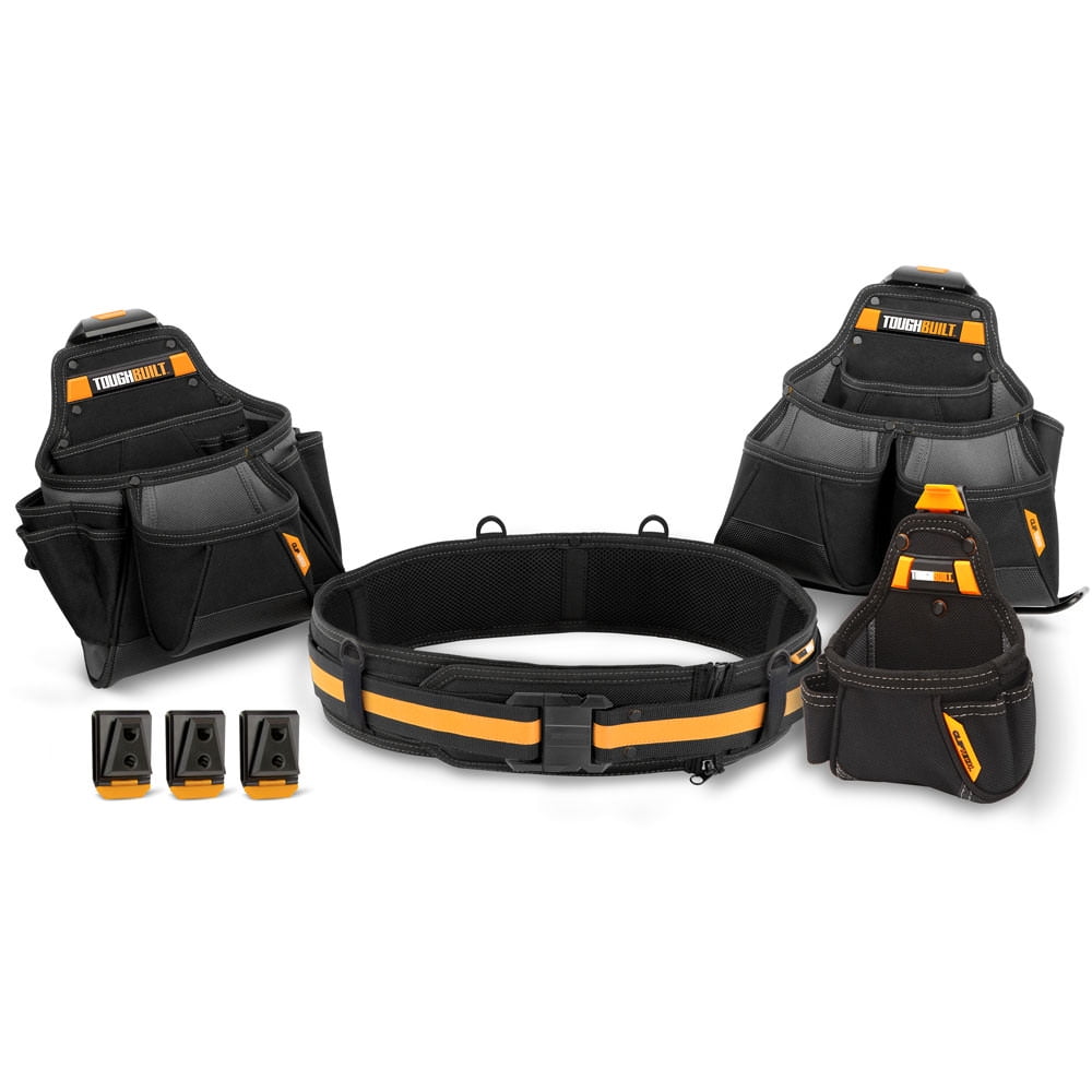 TOUGHBUILT 4pc Contractor Tool Belt Set
