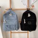 thumbnail image 4 of Backpack School Bag Corduroy School Bag Girl Backpack College Lycee Girl Large Capacity Reinforced School Backpack Girl Lightweight Backpack, 4 of 5