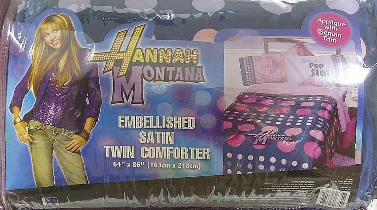 Disney Hannah Montana Embellished Comforter - image 2 of 3