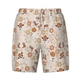 thumbnail image 4 of Lsque Mens Swim Trunks Dancing Cowboy Skeleton Pattern - Bathing Suit Compression Liner - Beach Swim Shorts Swimwear - (S-3XL) - Stretch Quick Dry -XX-Large, 4 of 9