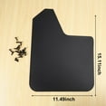 thumbnail image 6 of 4Pcs Universal Mud Flaps for Car Pickup Van Truck Mudflaps Mudguards Splash Guards with Screw, 6 of 8