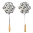 thumbnail image 1 of 2X Mini Muffins Open Pies Molde para Galletas Fabricante de Galletas Rusas Soviéticas Pastelería Molde para Tarta de Huevo, 1 of 5