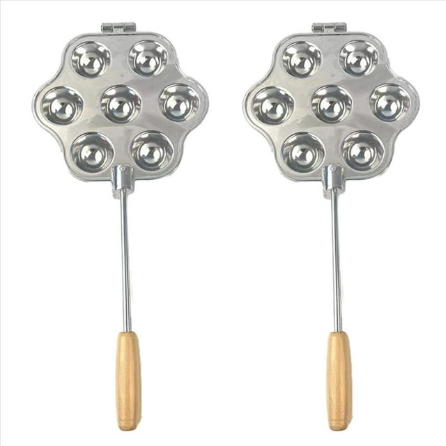2X Mini Muffins Open Pies Molde para Galletas Fabricante de Galletas Rusas Soviéticas Pastelería Molde para Tarta de Huevo